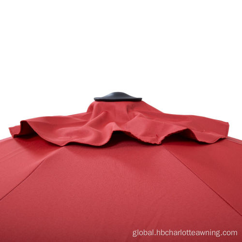 Outdoor Polyester Umbrella Waterproof High Quality Adjustable Folding Sun Umbrella Manufactory